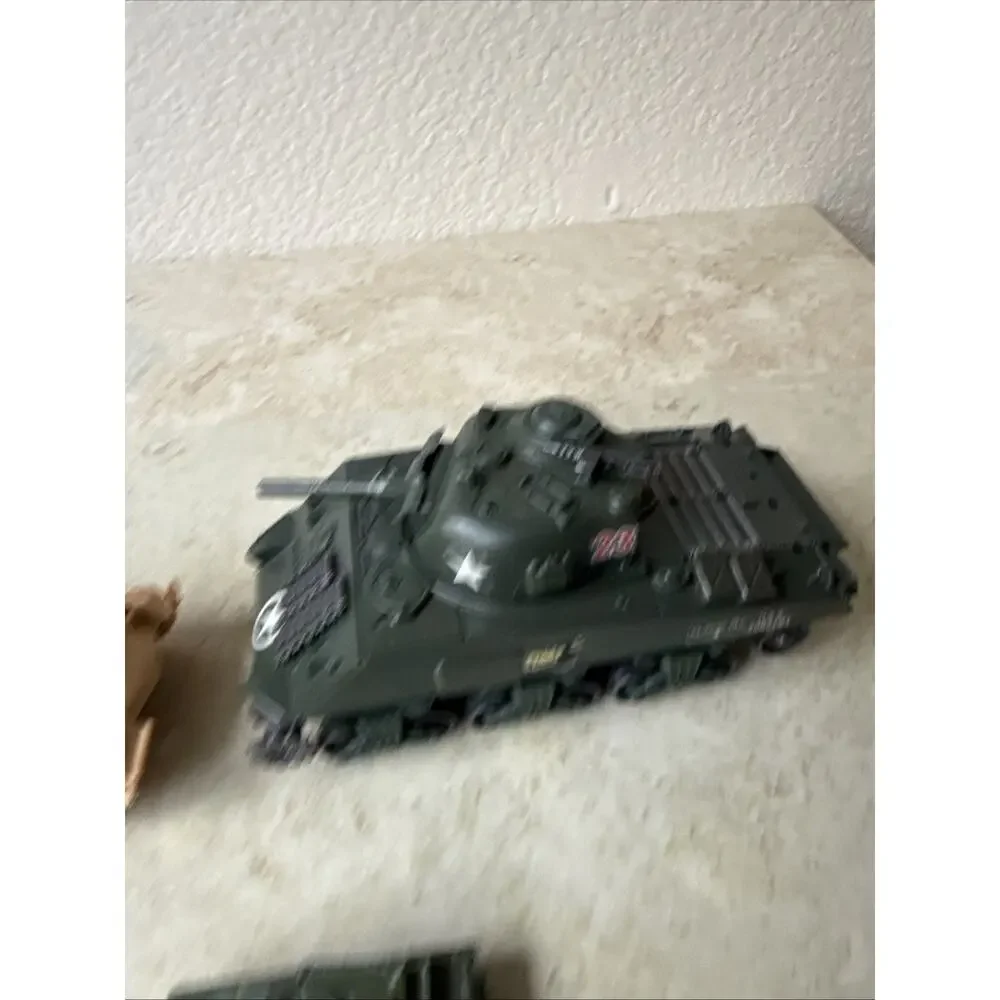 Vintage Lot of 3 Tanks Metal And Plastic Matchbox And More